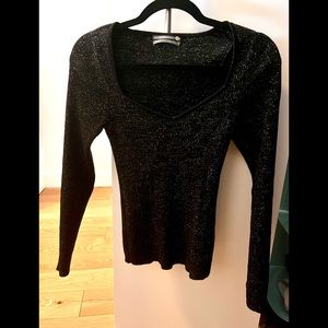 Anthropologie Classy Black Top